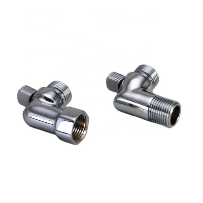 Full-copper Thickened Short Angle Valve Quick Opening Valve Flow Elbow 90 Degree